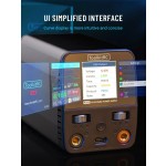 Wholesale ToolkitRC P200 V2 Mini 30V AC100W DC200W 10A GaN Adjustable Mini Desktop Power Supply USB Output